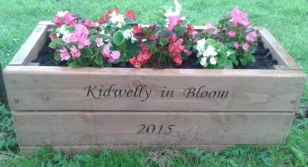 Flower box in Kidwelly