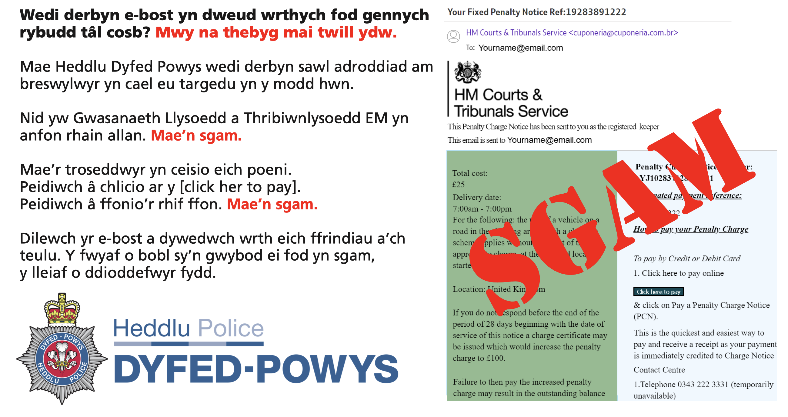 Sgam Parcio Dyfed Powys